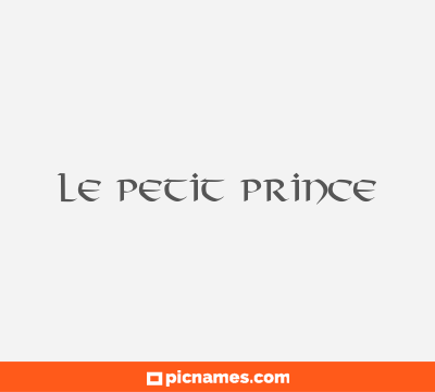 Le Petit Prince